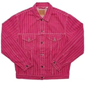 Supreme x Levi's Strauss Pink Jacket